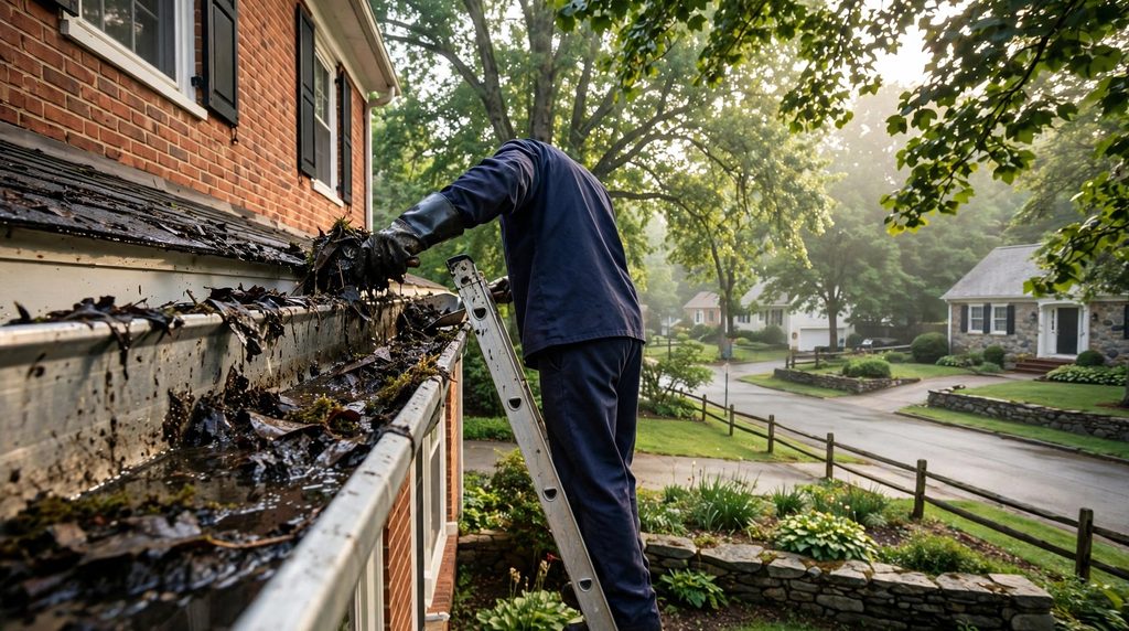 Gutter Cleaning in Ellicott City