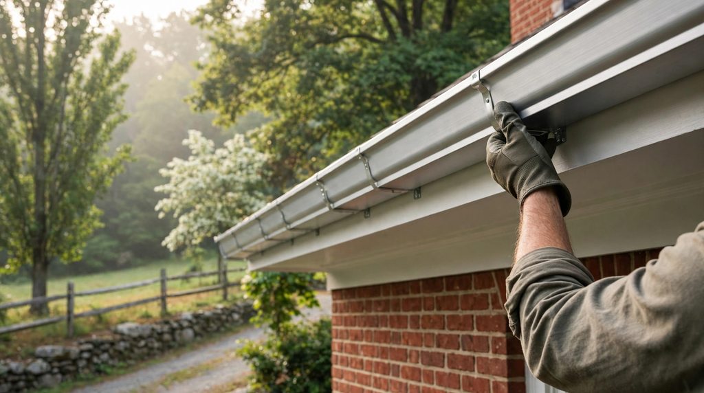 Seamless Gutter Installation in Ellicott City